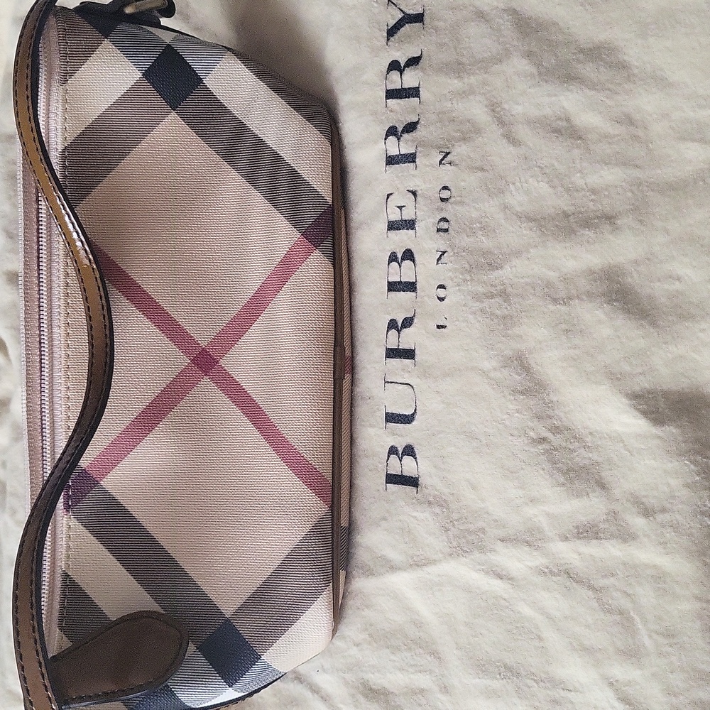 Burberry Checkered Handbag